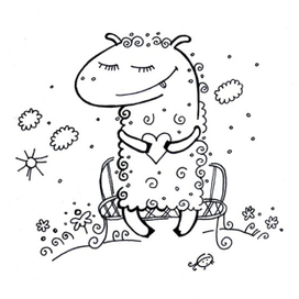 влюбленная овечка / enamoured lamb