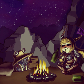 Теплый вечер