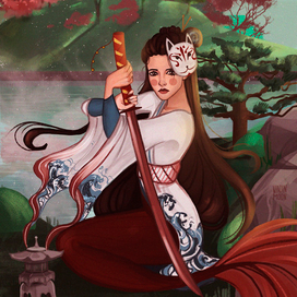 Русалка-самурай