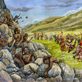 Земля Санникова. Битва. 