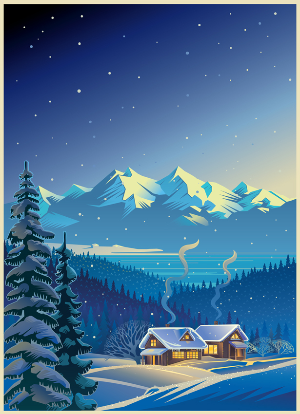 Зимний пейзаж