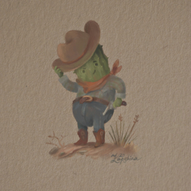 Ковбой-огурчик