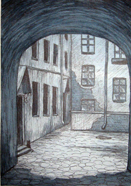 питерский дворик