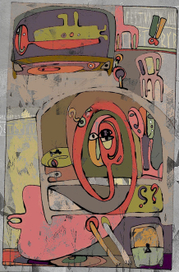 Иллюстрация к рассказу "Сундук" Д.Хармса