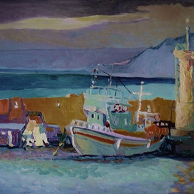 греция вечер