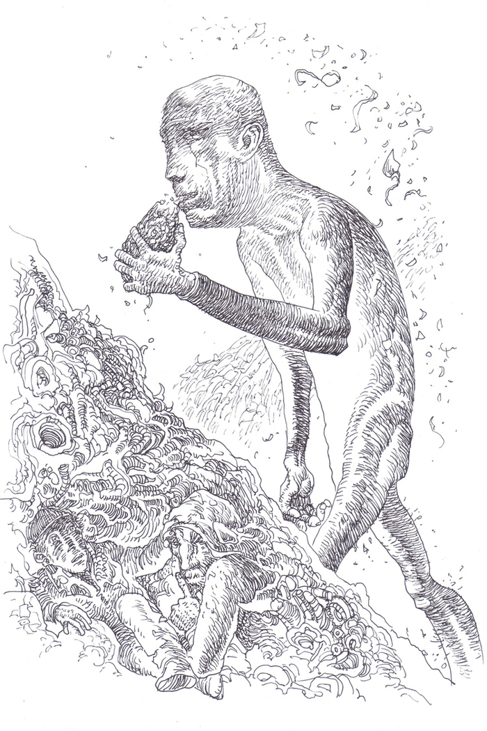  иллюстр.к рассказ у А.Петрова "Биополярный мусорщик"