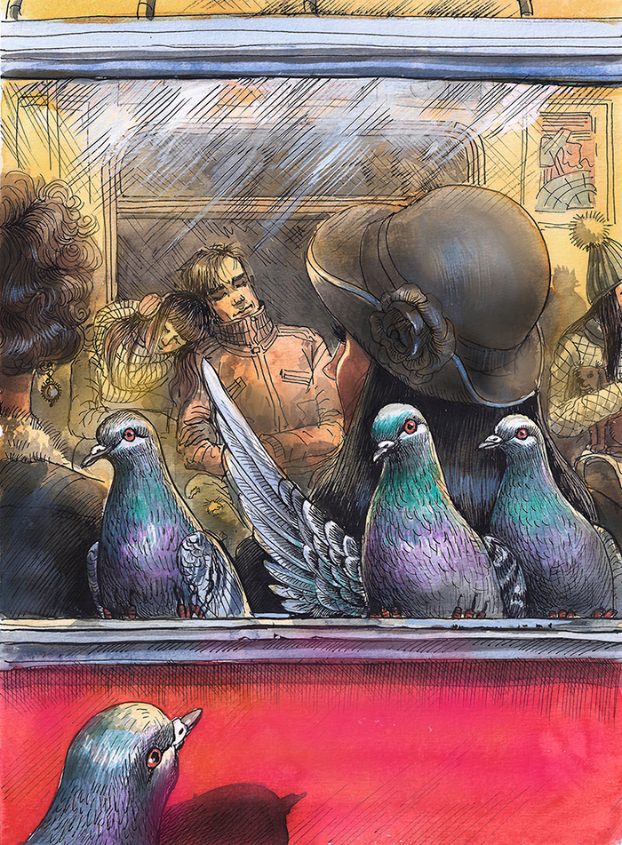 Подземные  голуби.