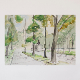 Тенистый парк