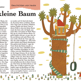 Der kleine Baum/Маленькое дерево