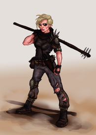 девушка постапокалипсиса