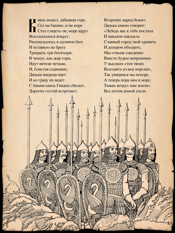 А.С. Пушкин "Сказка о царе Салтане"