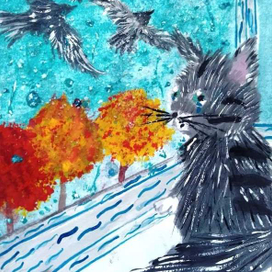 Осенний хмурый день