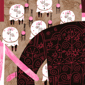 в ресторане