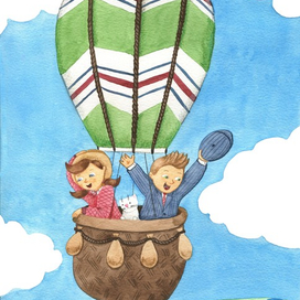 Захватывающий полет на воздушном шаре