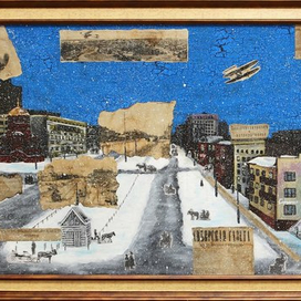 "Сквозь ткань времени" (триптих,центральная часть)