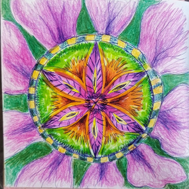 Цветок-мандала