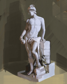 Набросок античной скульптуры