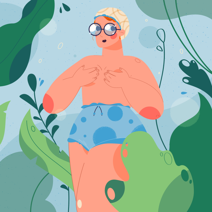 Купальщица