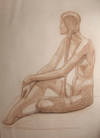 Девушка с косой