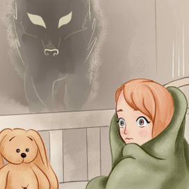 Иллюстрация "Детские страхи"