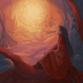 свет в лесу