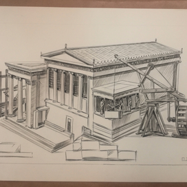 Графика для строительной компании