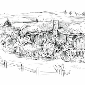 деревня хоббитов