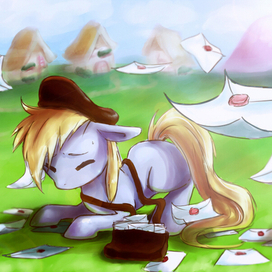 MLP: Derpy lost her letters