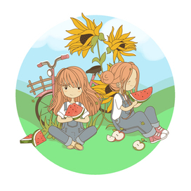 подсолнухи