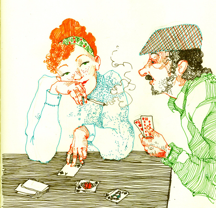 картёжники