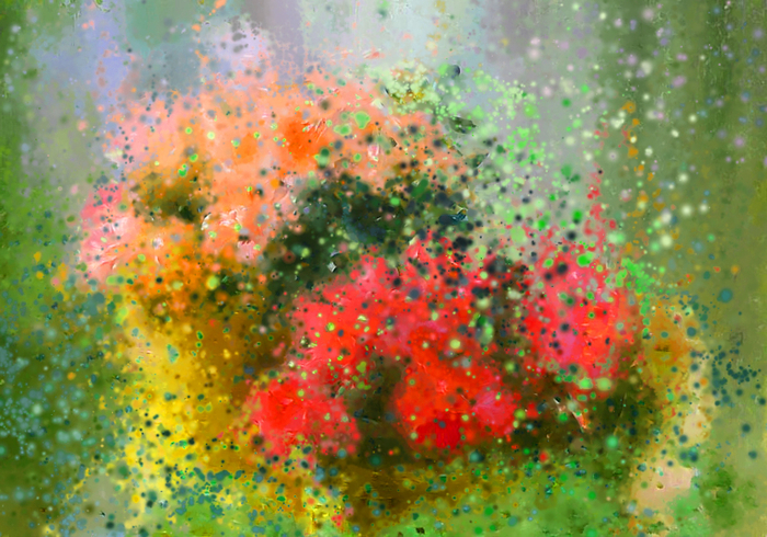 июль / история одного букета/