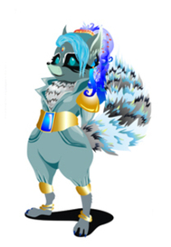 Анимешный енот