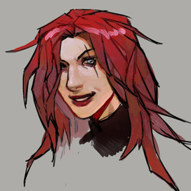 Очень быстрый скетч Катарины в подарок мужу