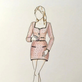 Твидовый костюм