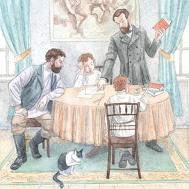 "Братья Третьяковы, основатели Третьяковской галереи"