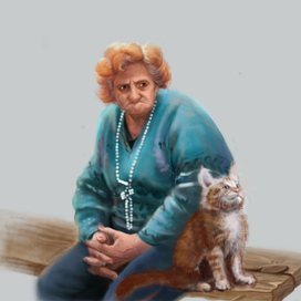  Мерлин Монро в старости