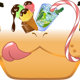 Оформление передней части автомобиля-магазина