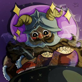 Сенши из аниме "Подземелье вкусностей"