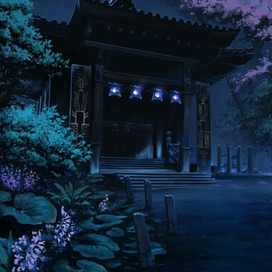 инопланетный японский храм