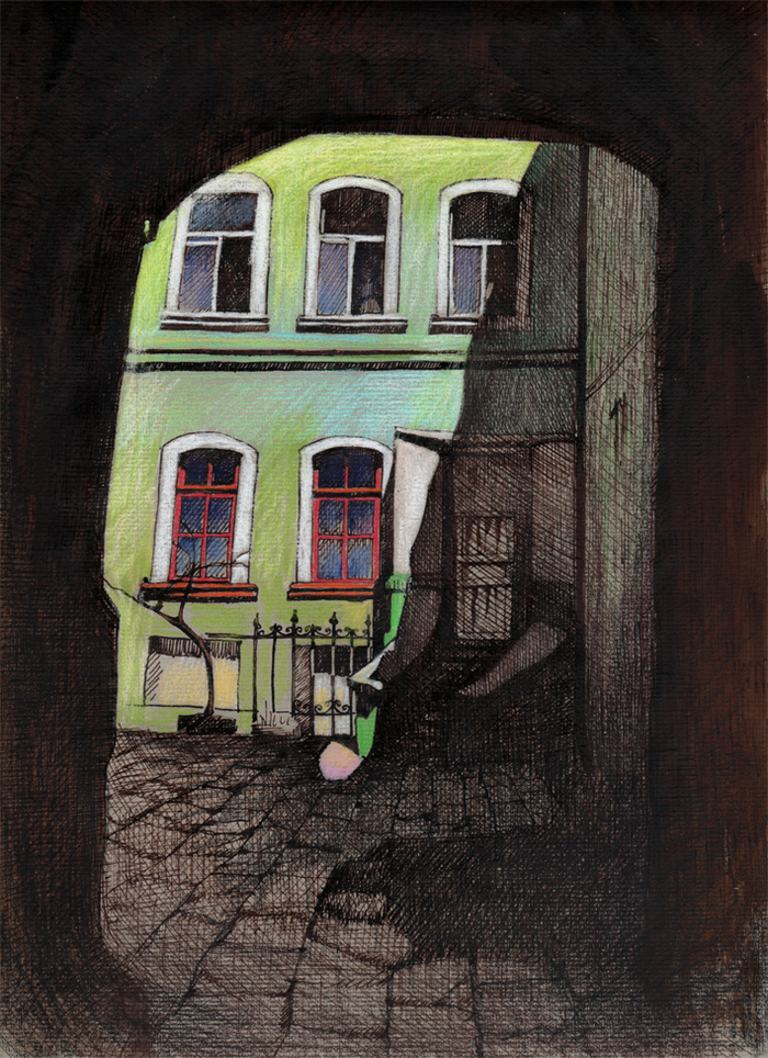 взгляд из подворотни