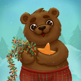 Новогодний персонаж