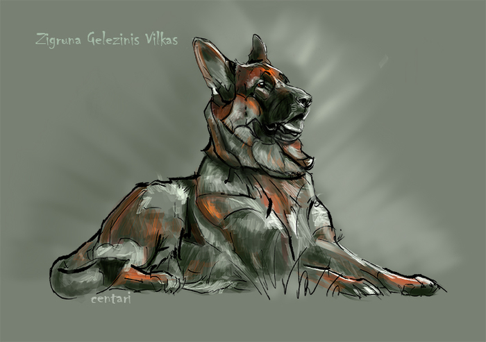 Zigruna Gelezinis Vilkas