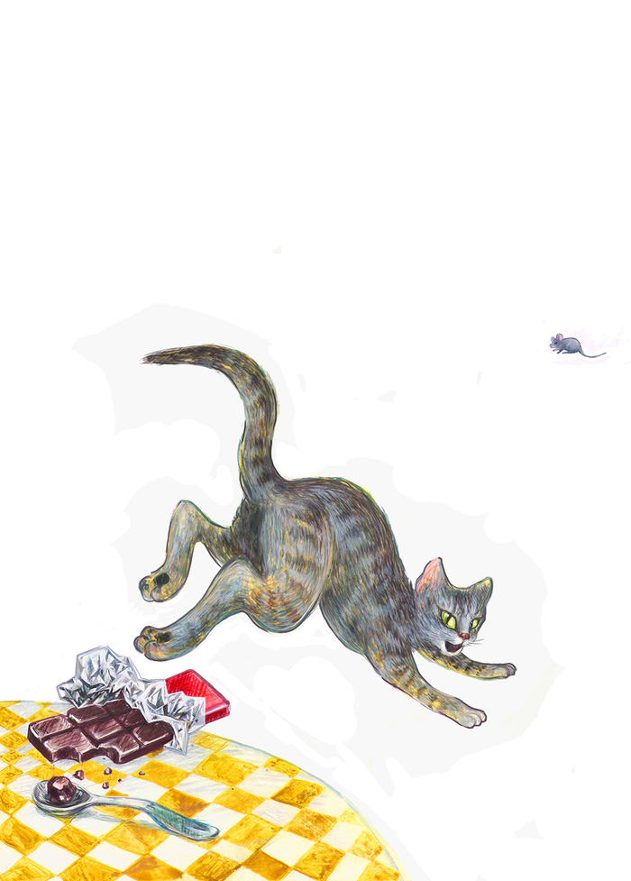 Глупая кошка