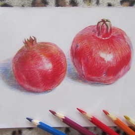 Фрукты: гранат