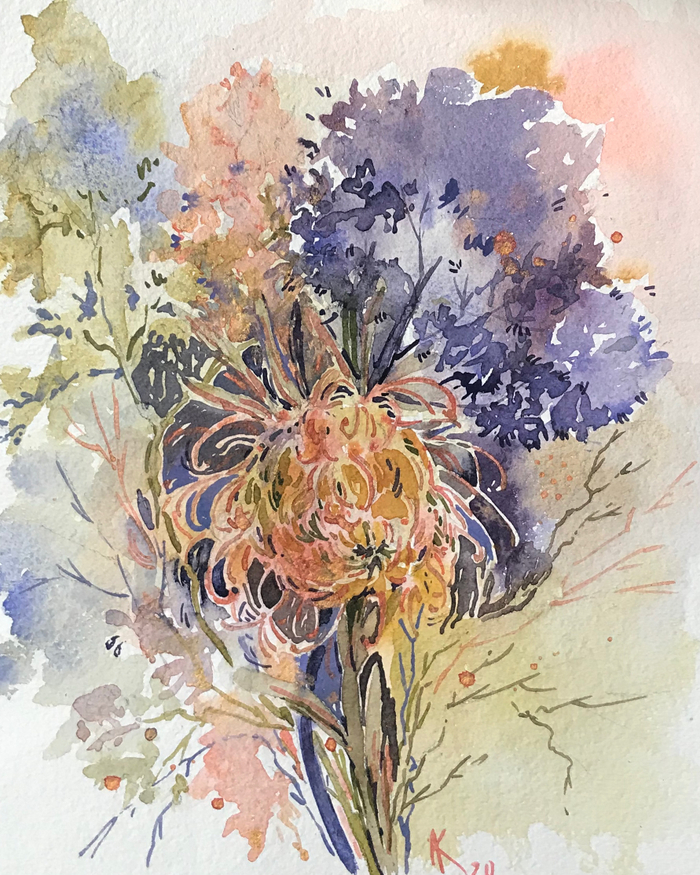 Букет с неизвестными 