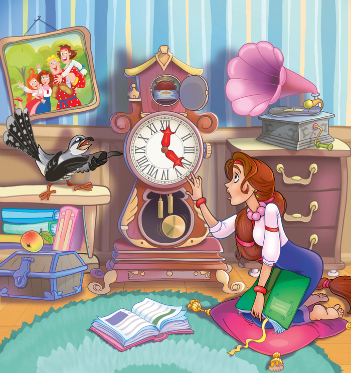 Иллюстрации для детского журнала 3/9 Ц