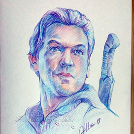 Эф Гудвезер. Фанарт к сериалу "The Strain"