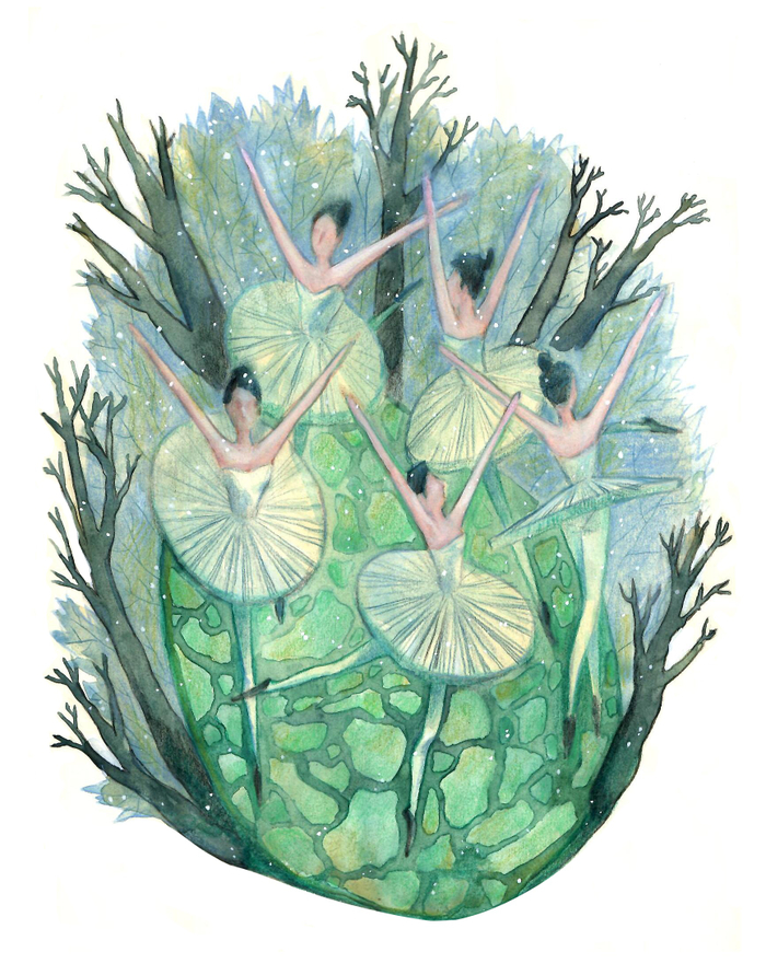 Танец снежных хлопьев