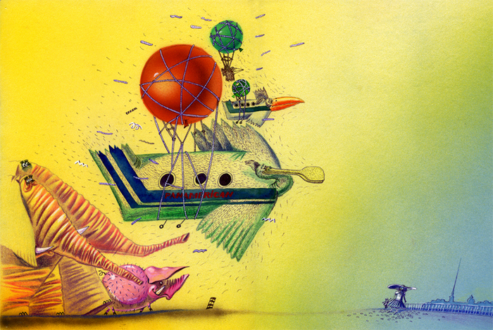 Через болота и пески идут звериные полки.