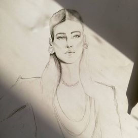 фэшн портрет